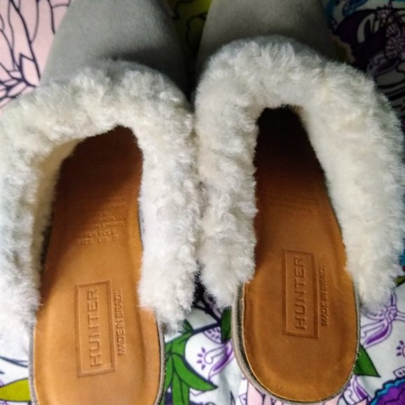 Hunter Suede Brunson Clogs - Picture 7 of 12